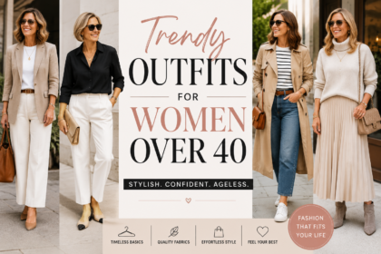 trendy outfits for women over 40