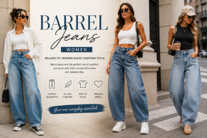 barrel jeans women