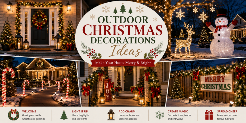 Outdoor Christmas Decorations Ideas
